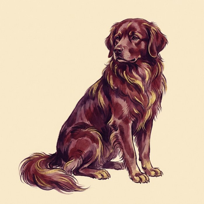 The Dog — Chinese zodiac illustration