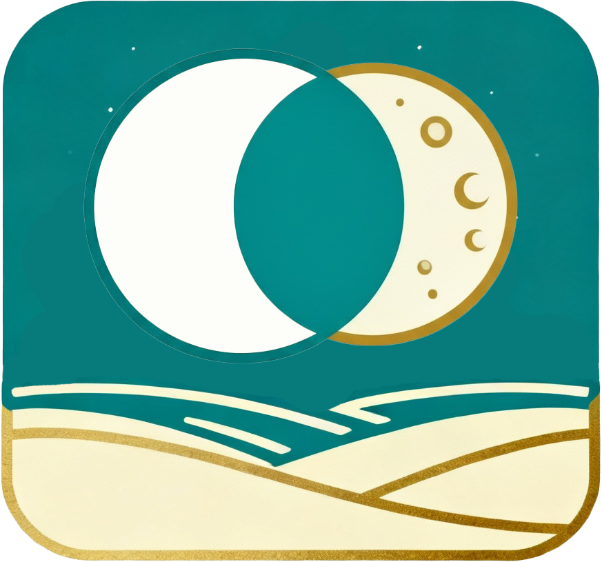 Symbolic artwork for upcoming eclipses