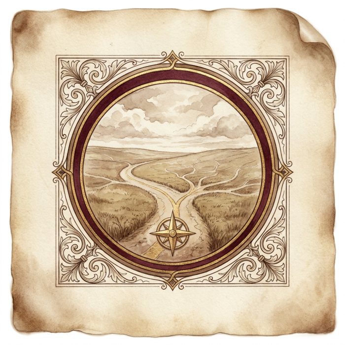 Challenge Number 0 — The Open Field, painted plate