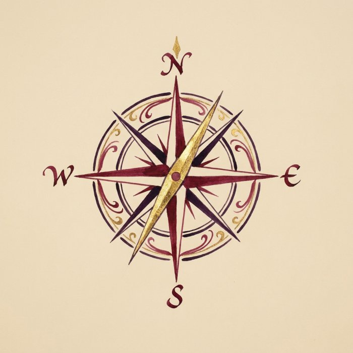 Inner authority — illuminated illustration