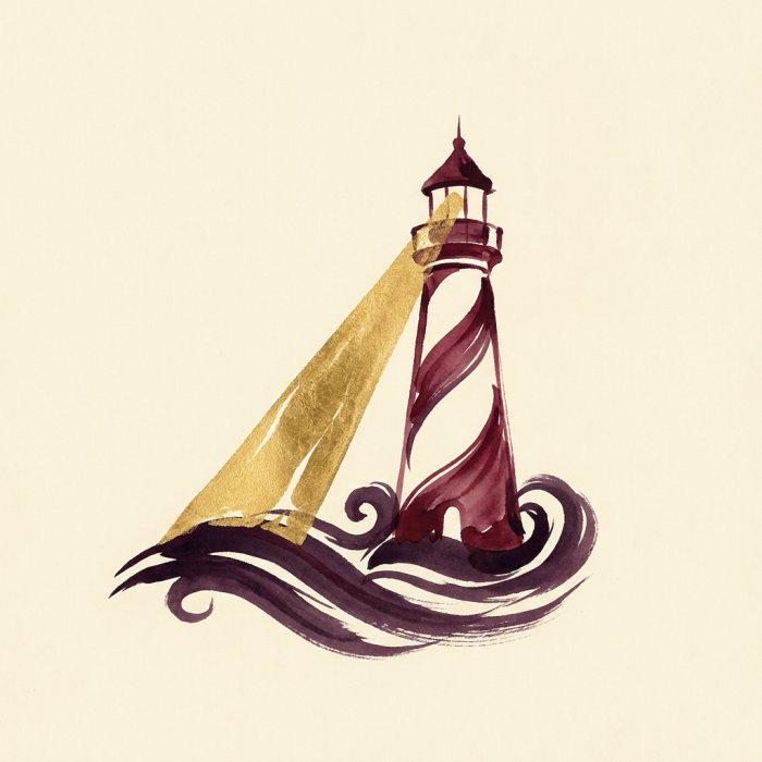 Projector — illuminated illustration