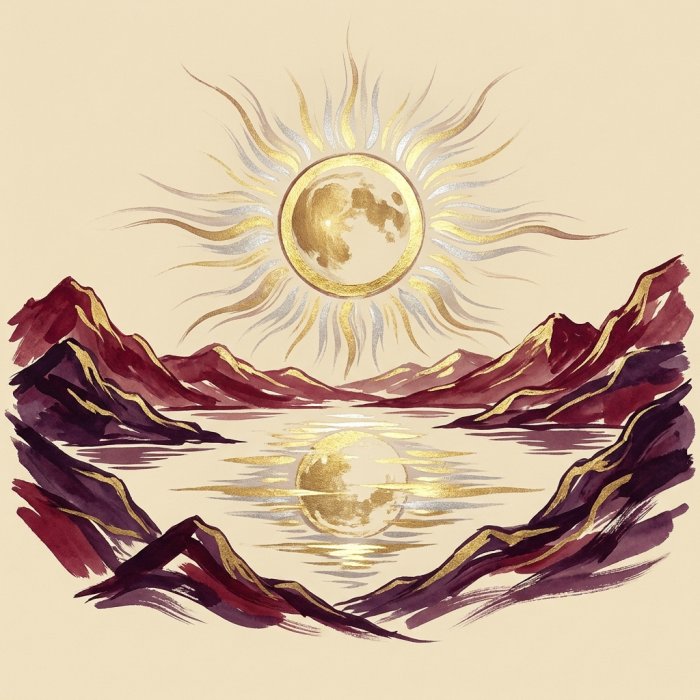 The Reflector — illuminated illustration