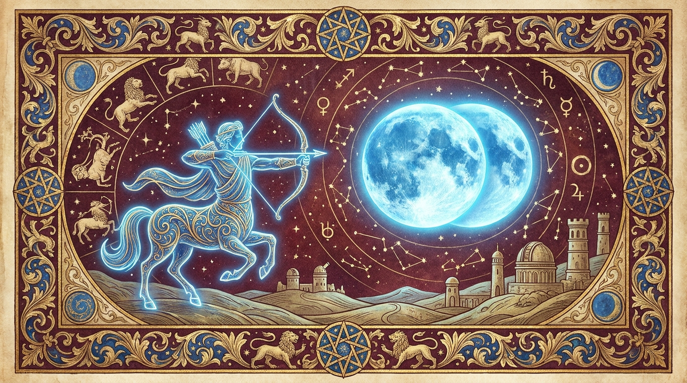 Blue Moon in Sagittarius: When Wonder Arrives Twice