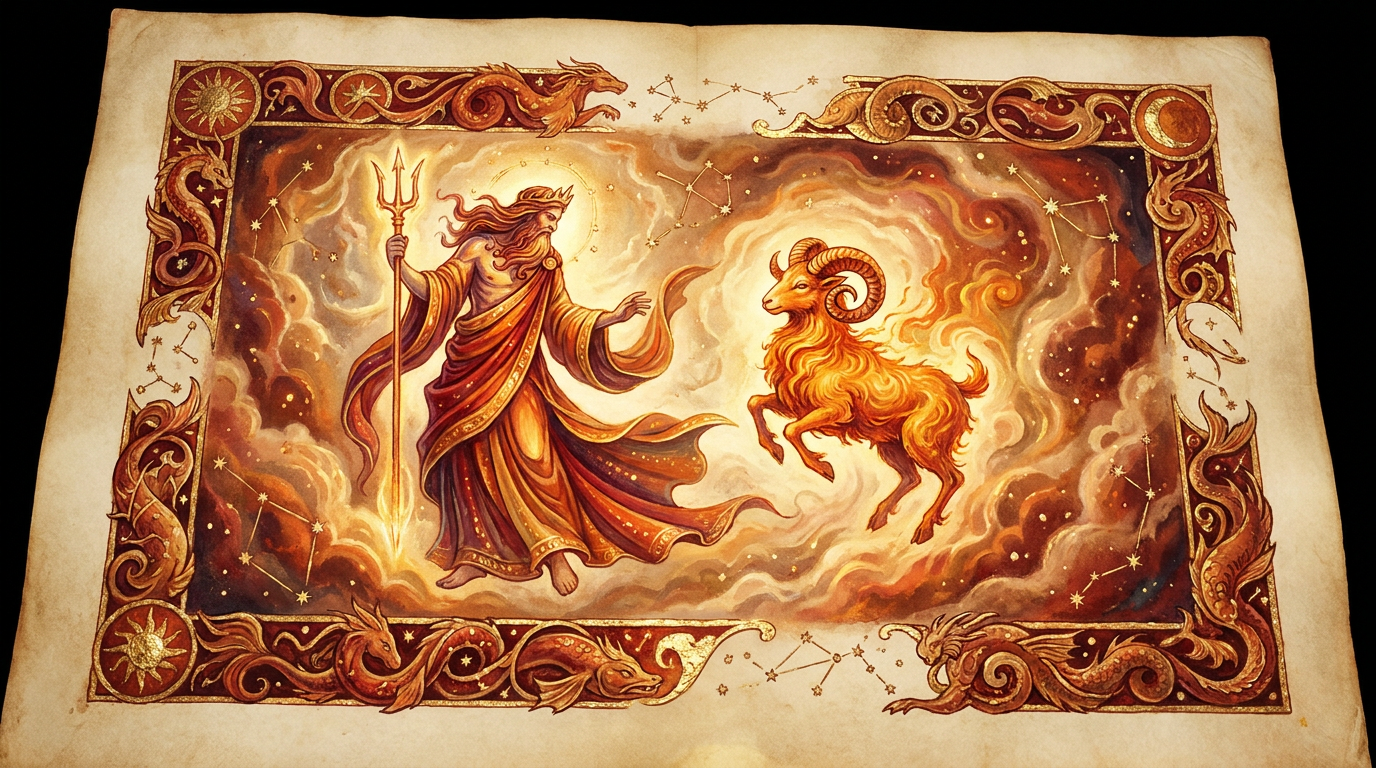 Neptune Stations Retrograde in Aries: The Dream Turns Inward