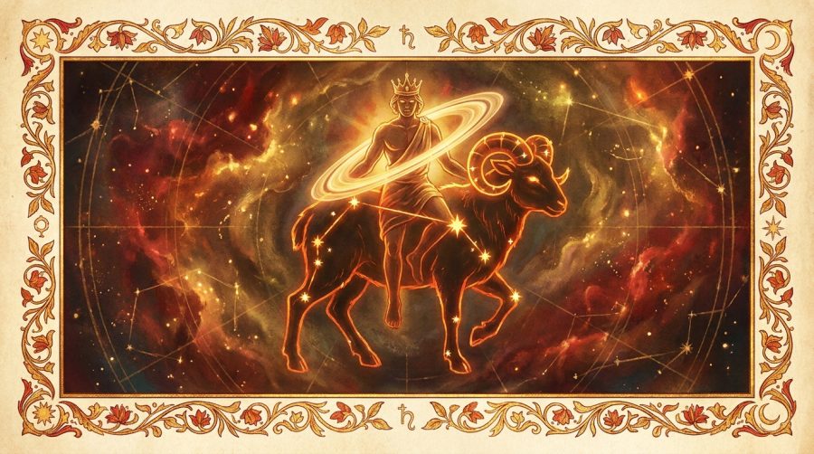 Saturn Stands Full and Bright in Aries