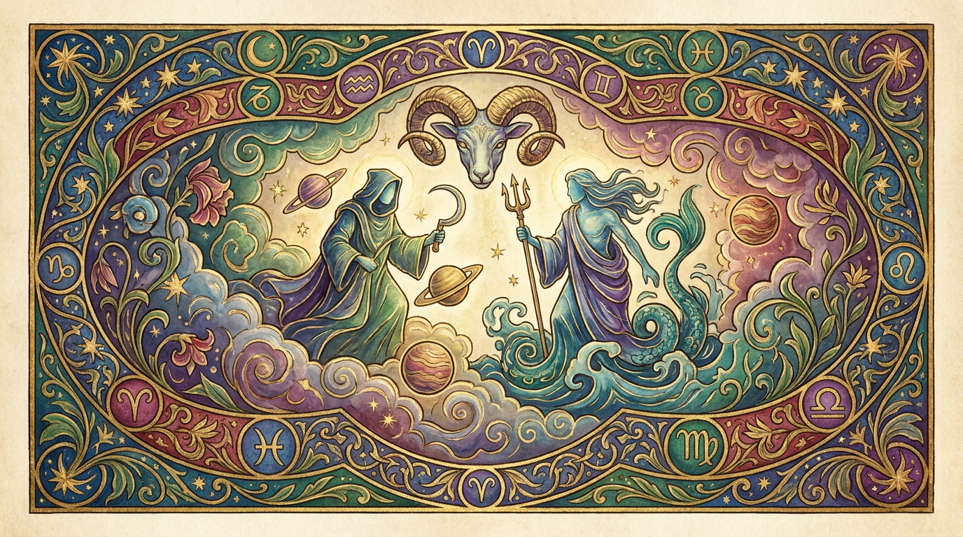 Saturn + Neptune in Aries — A Sky We Will Not See Again