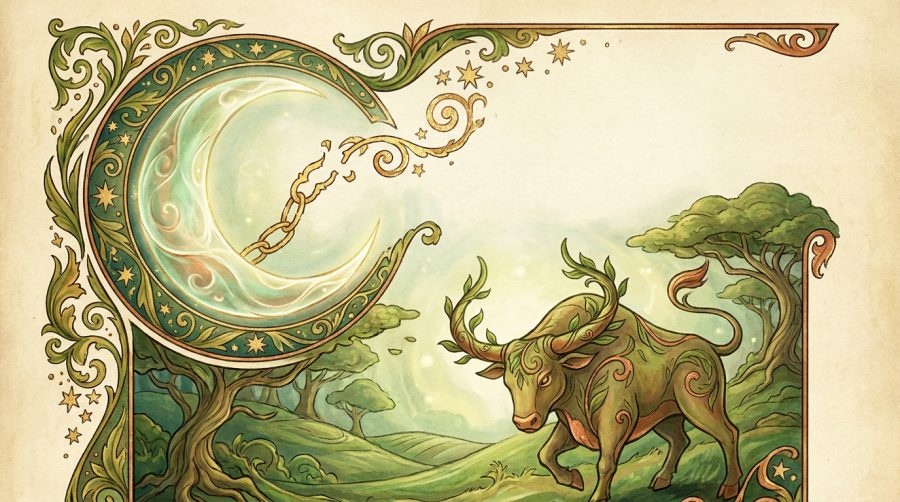 The Moon Slips Its Leash in Taurus