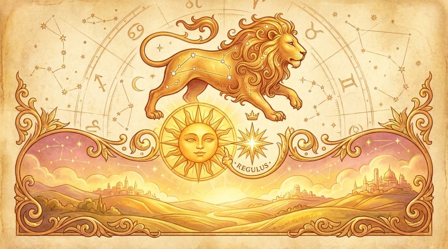 The Sun Meets Regulus at Leo's Final Degree