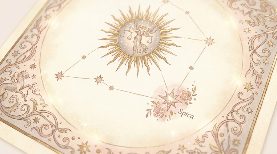 The Sun Meets Spica, Star of the Harvest