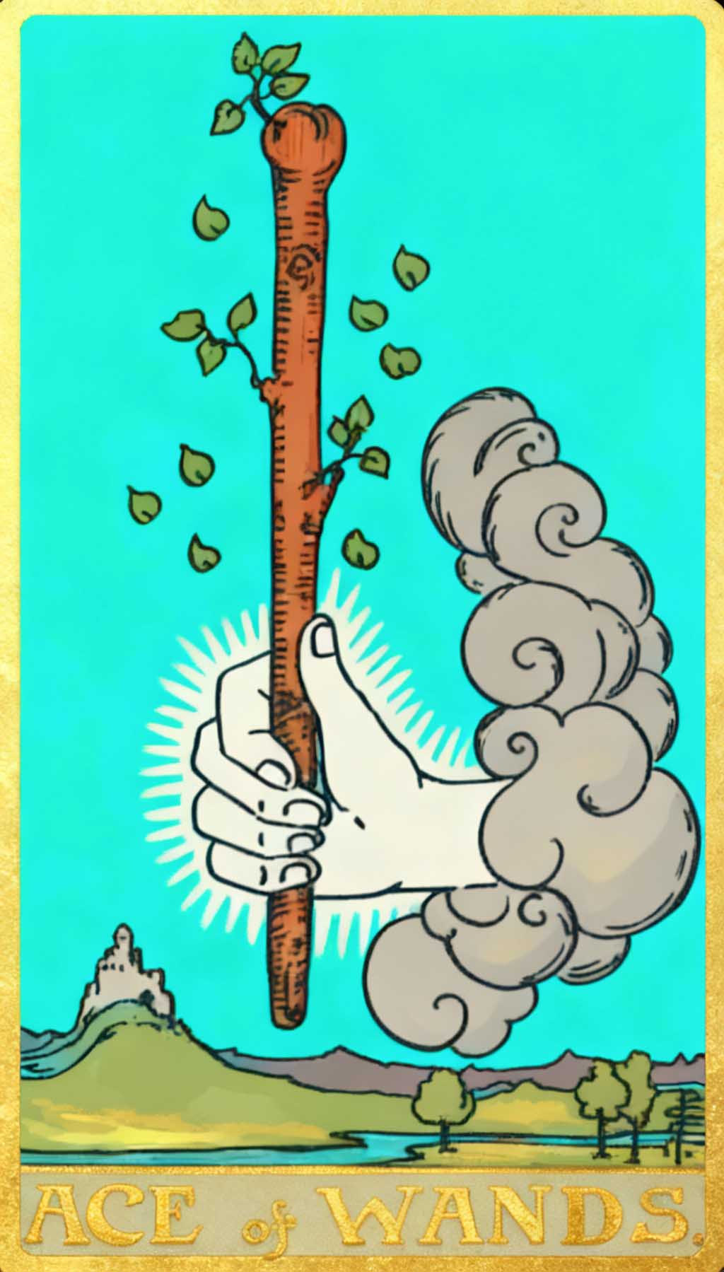 Ace Of Wands tarot card