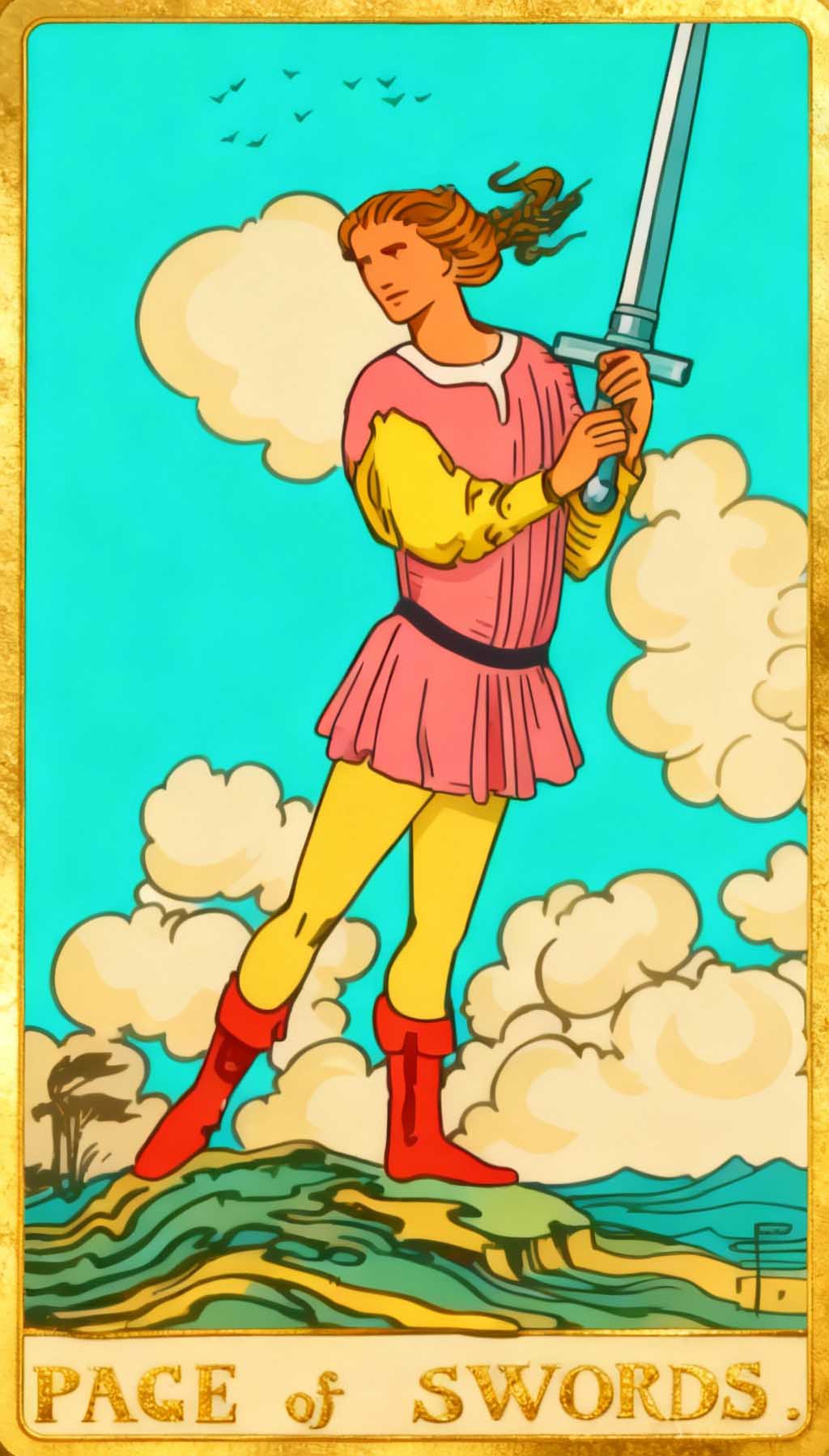 Page Of Swords tarot card