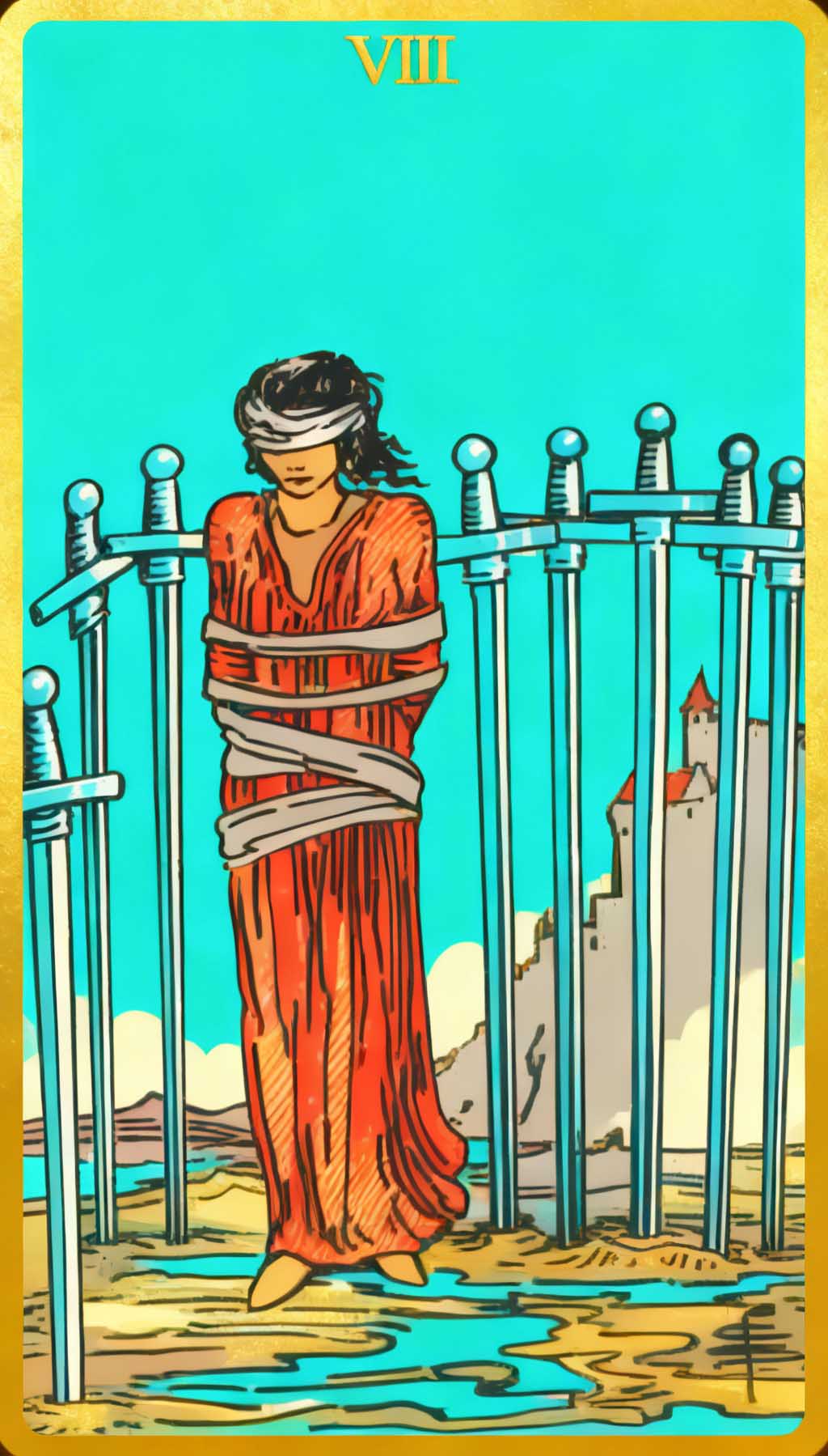 Eight Of Swords tarot card