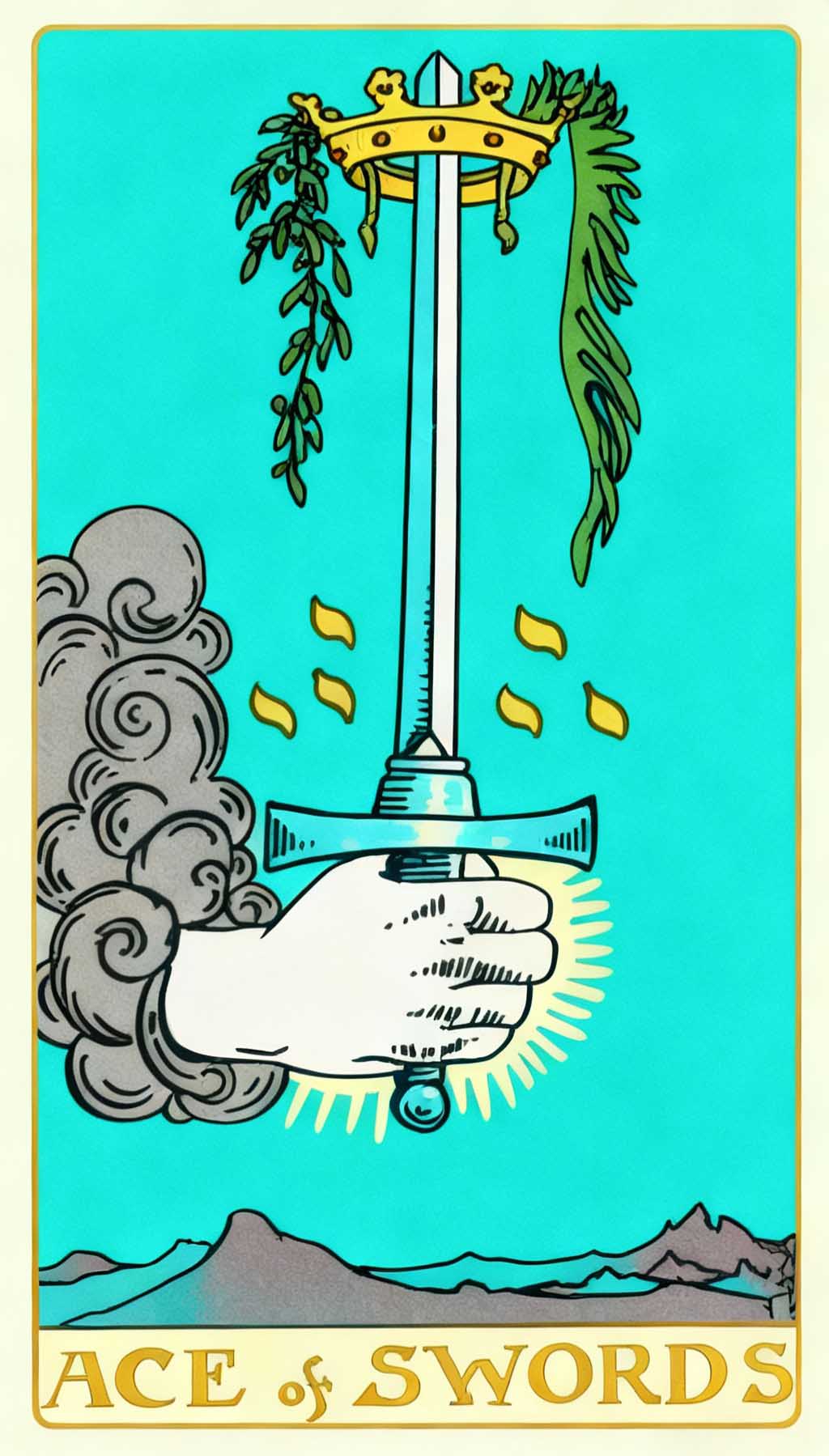 Ace Of Swords tarot card
