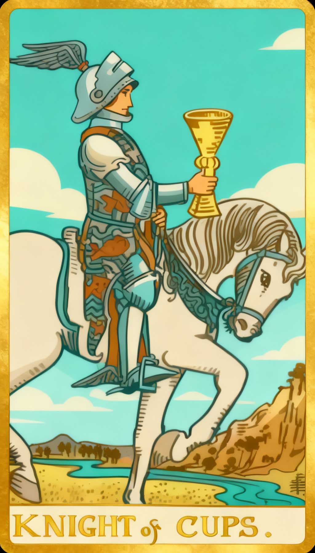 Knight Of Cups tarot card