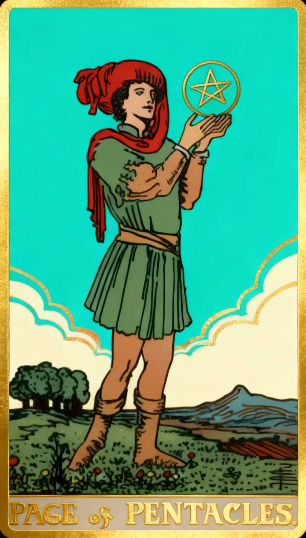 Page Of Pentacles tarot card