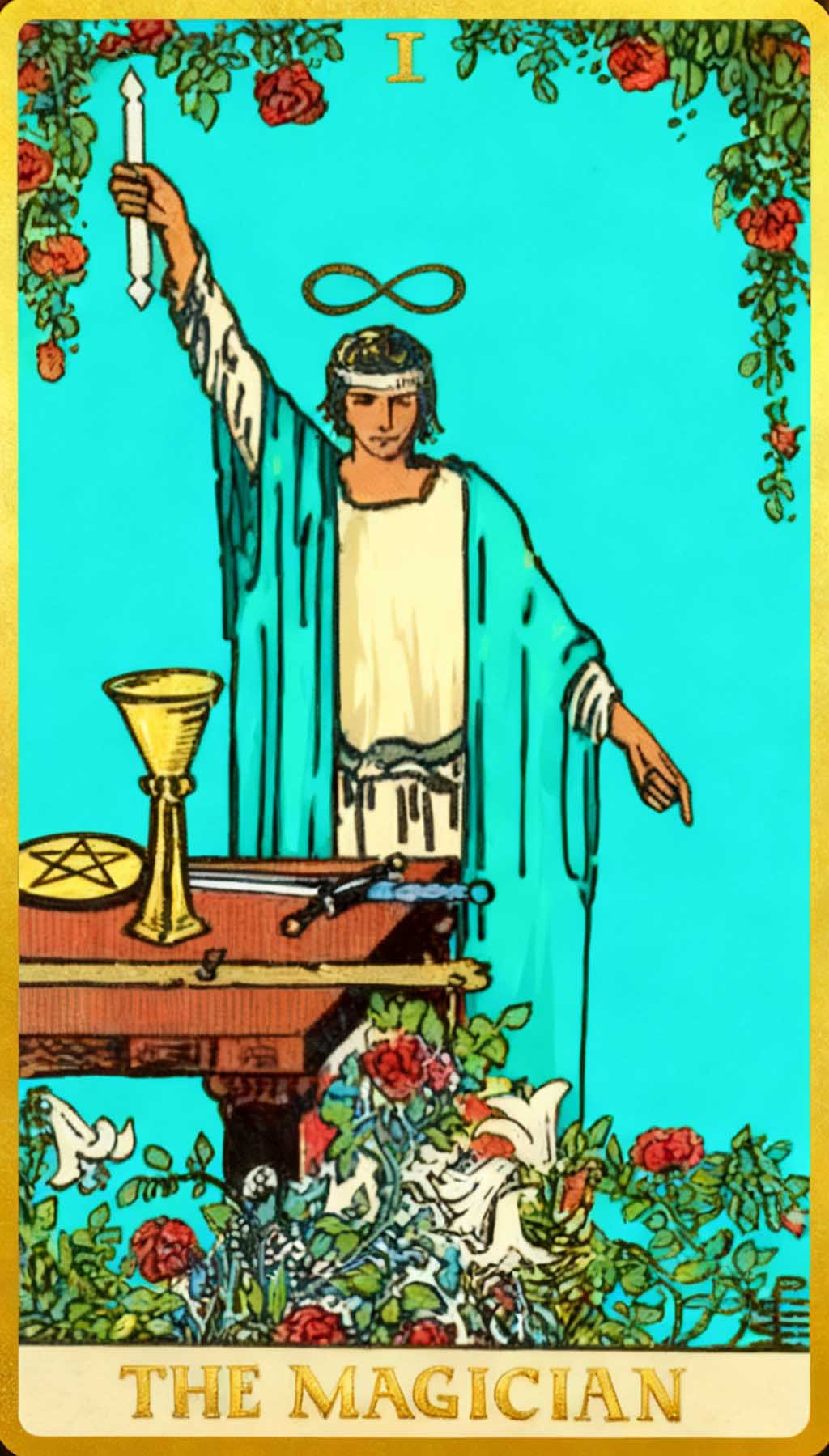 The Magician tarot card