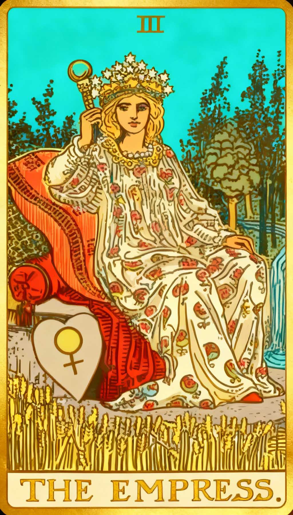 The Empress tarot card
