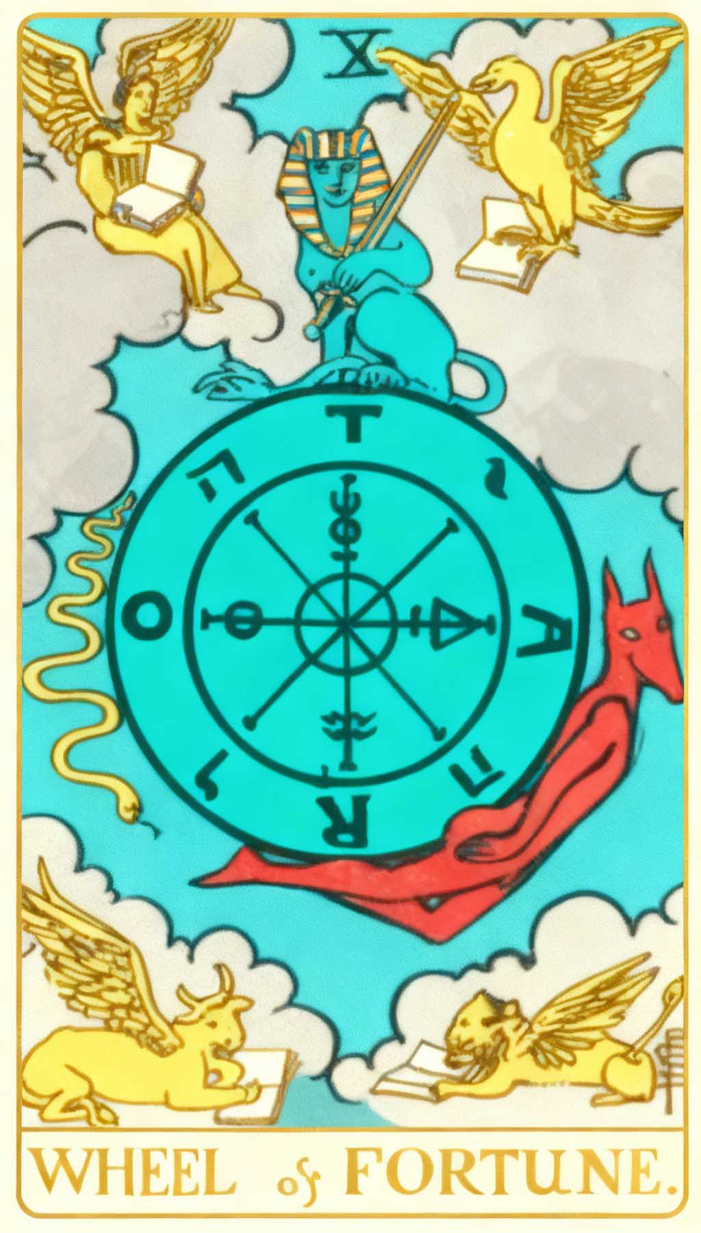 Wheel Of Fortune tarot card