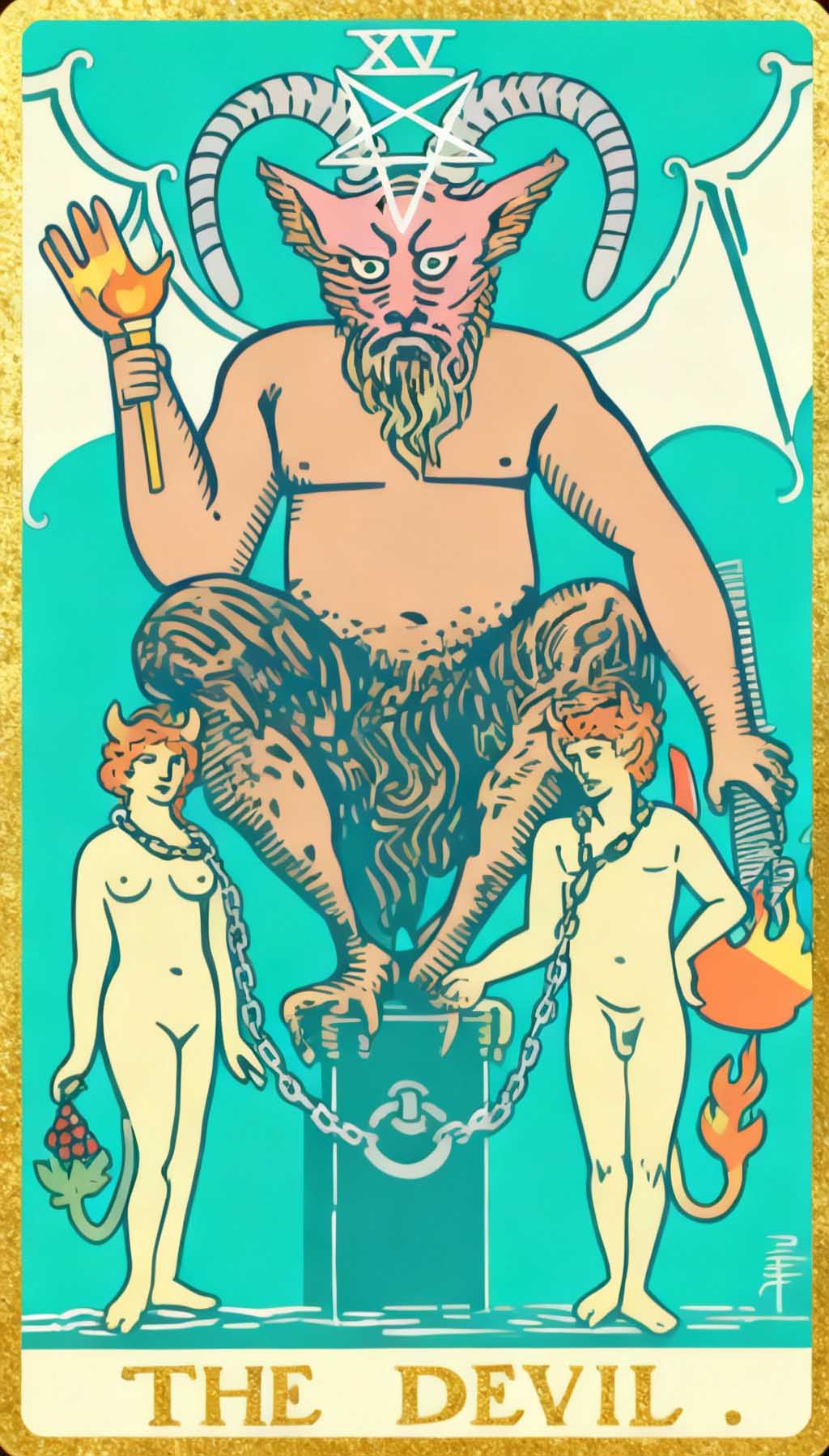 The Devil tarot card