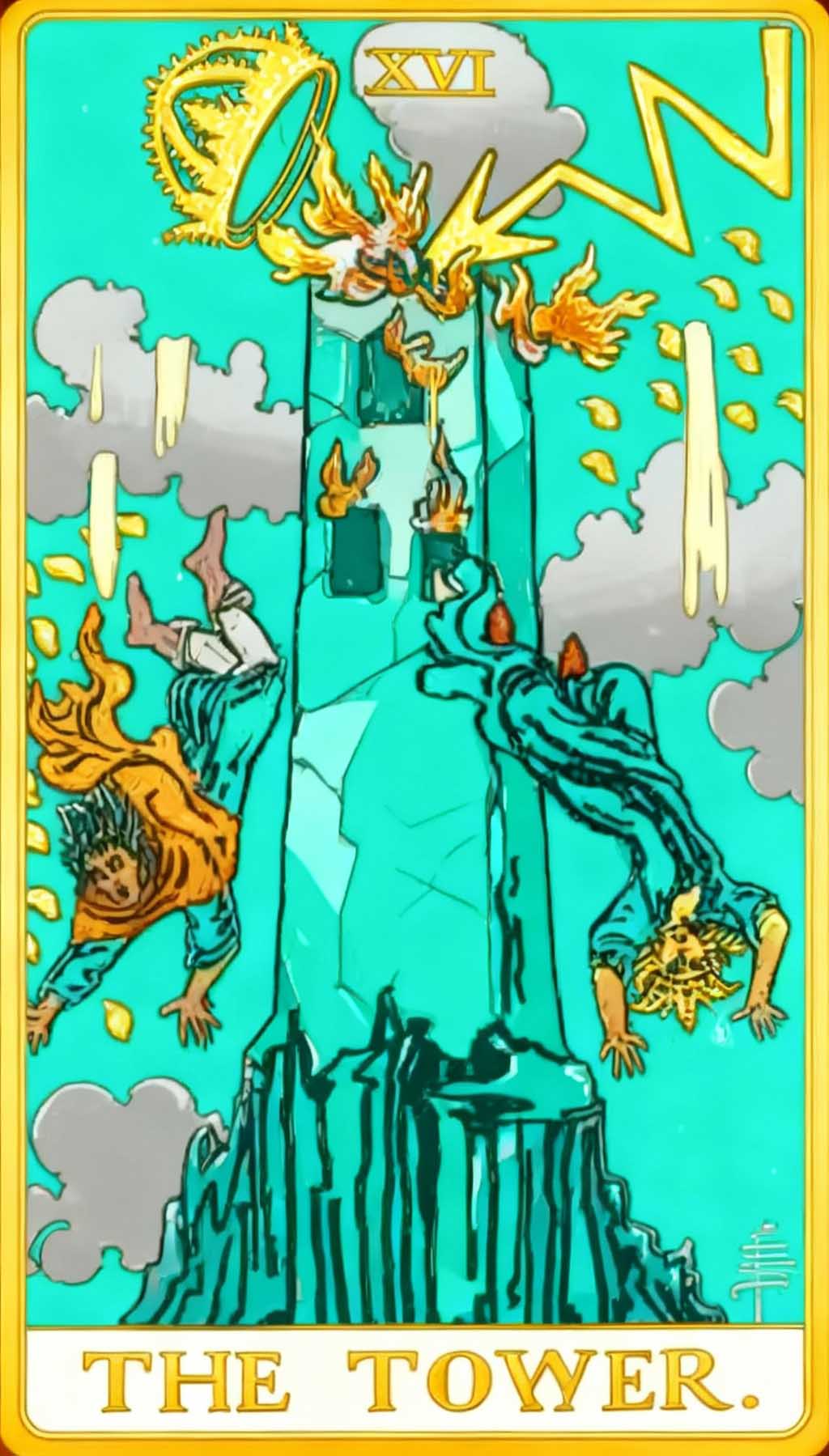 The Tower tarot card