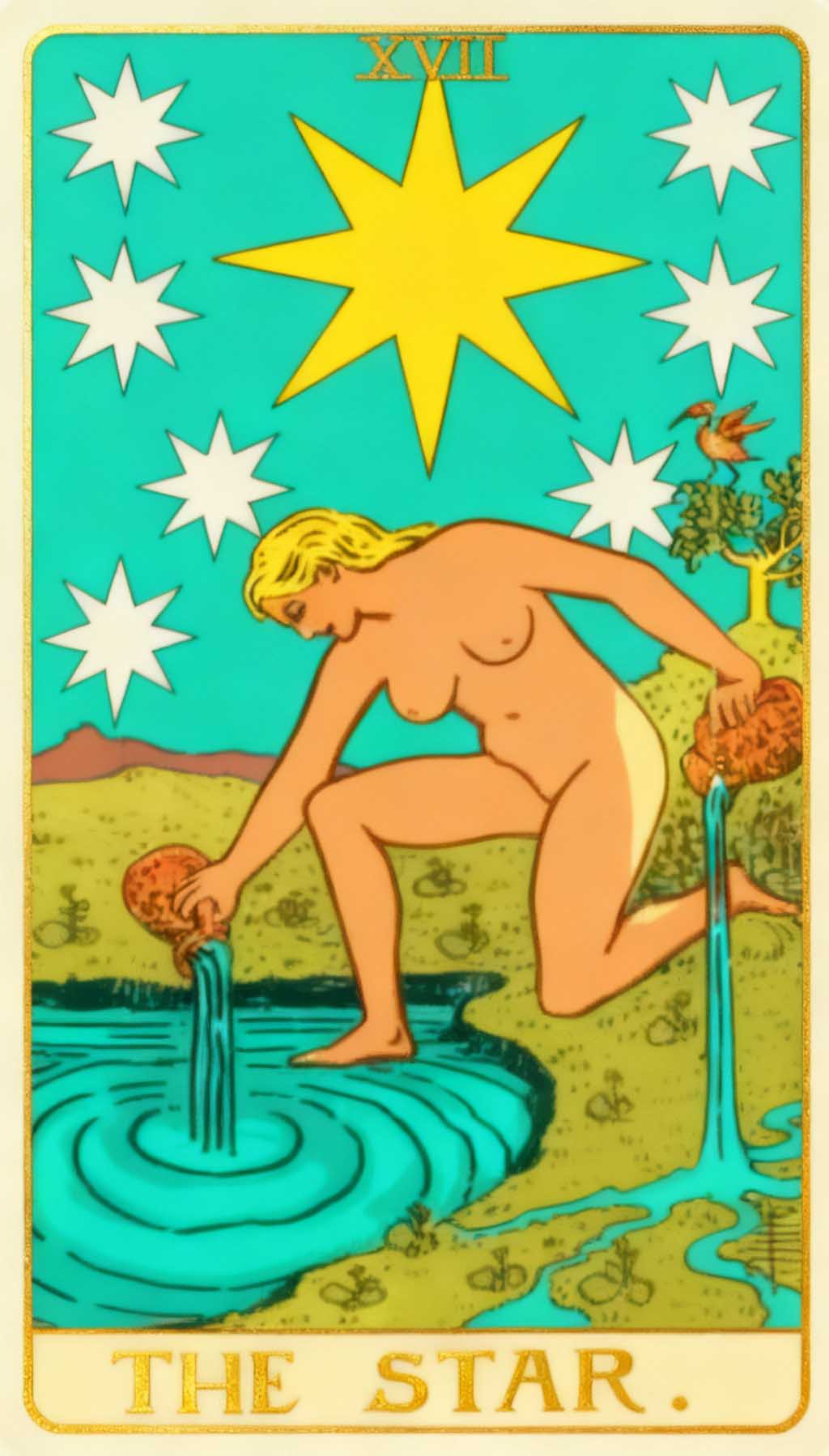 The Star tarot card