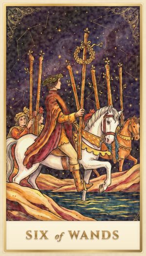 Six of Wands tarot card