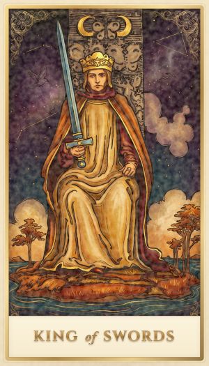 King of Swords tarot card