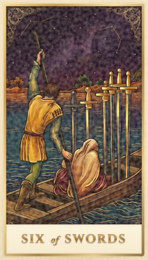 Six of Swords tarot card