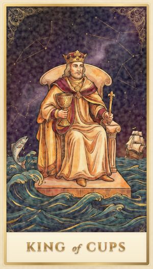 King of Cups tarot card