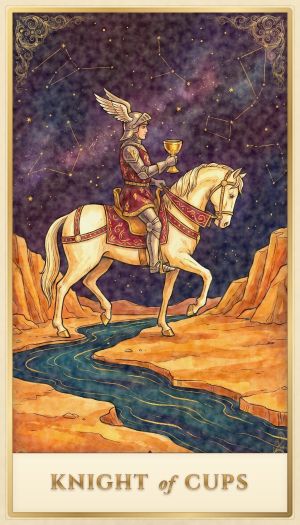 Knight of Cups tarot card