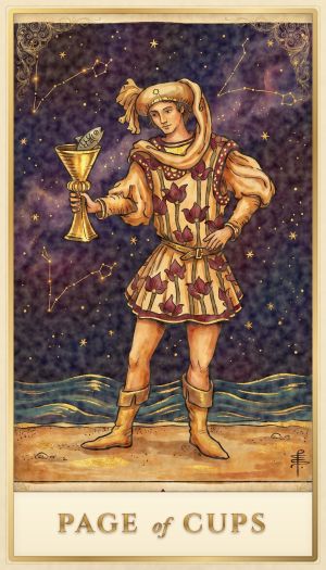 Page of Cups tarot card
