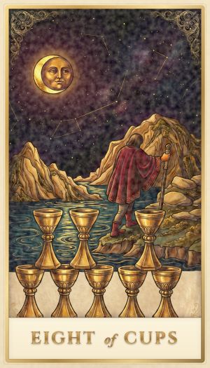 Eight of Cups tarot card
