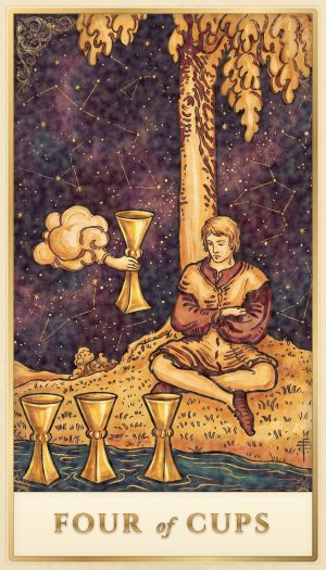 Four of Cups tarot card