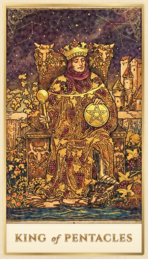 King of Pentacles tarot card