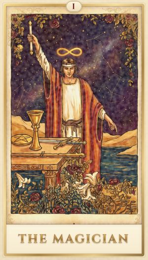 The Magician tarot card