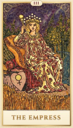 The Empress tarot card
