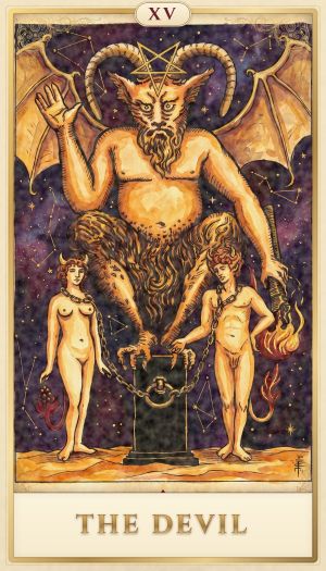 The Devil tarot card