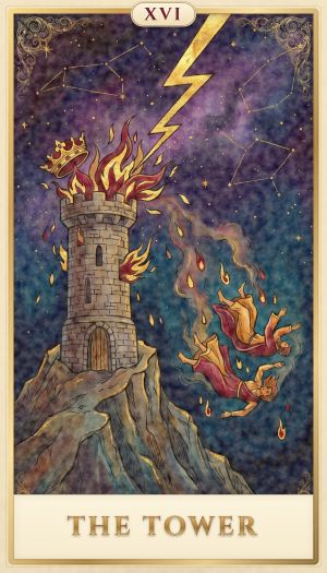 The Tower tarot card