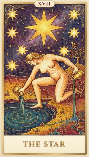 The Star tarot card